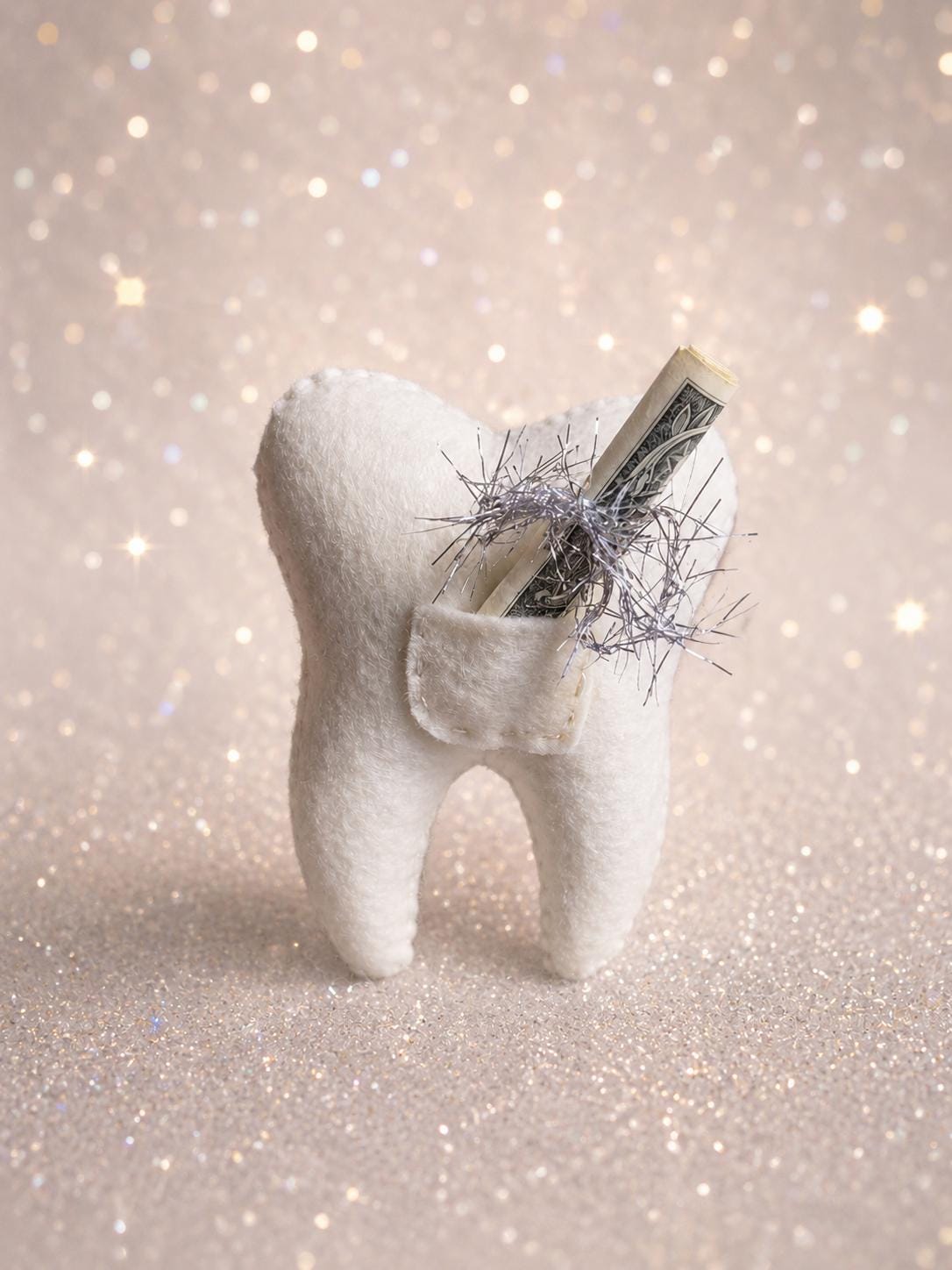Tooth Fairy Keepsake Pillow with Pocket