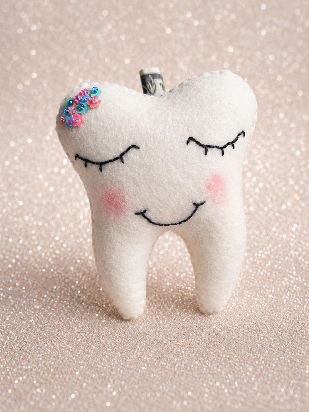 Tooth Fairy Keepsake Pillow with Pocket