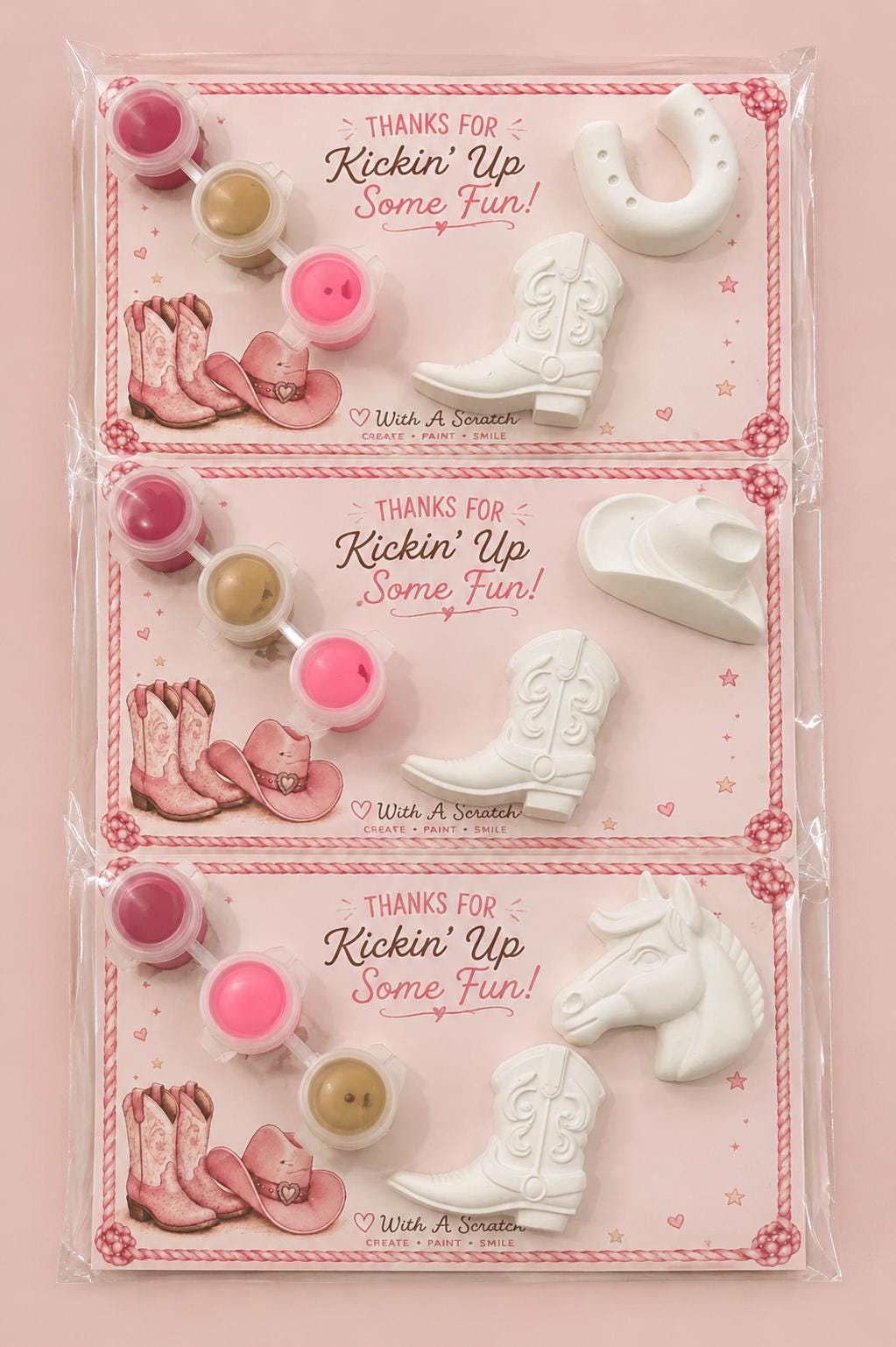 Cowgirl Party Favor