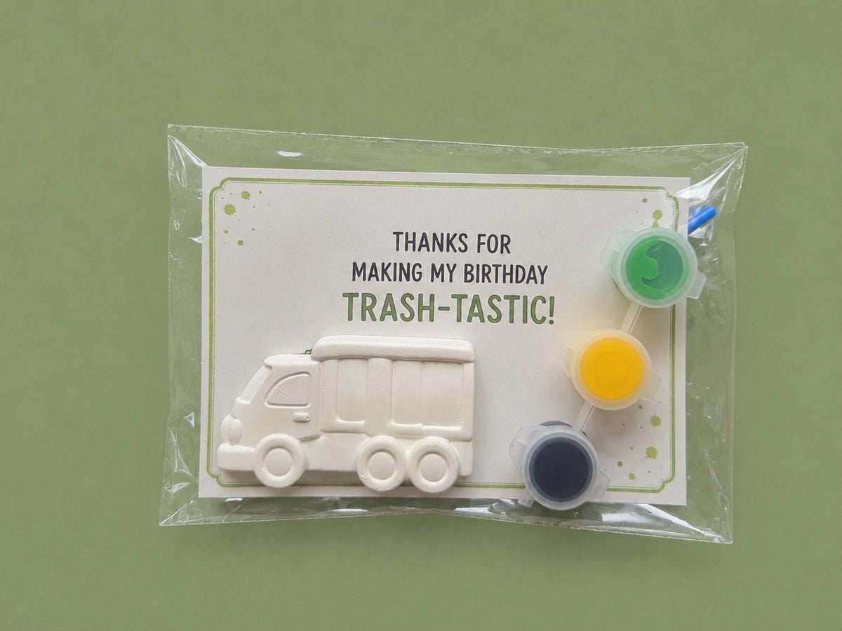Trash Truck Party Favor