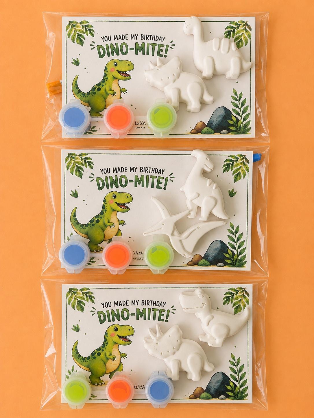 Dinosaur Party Favor