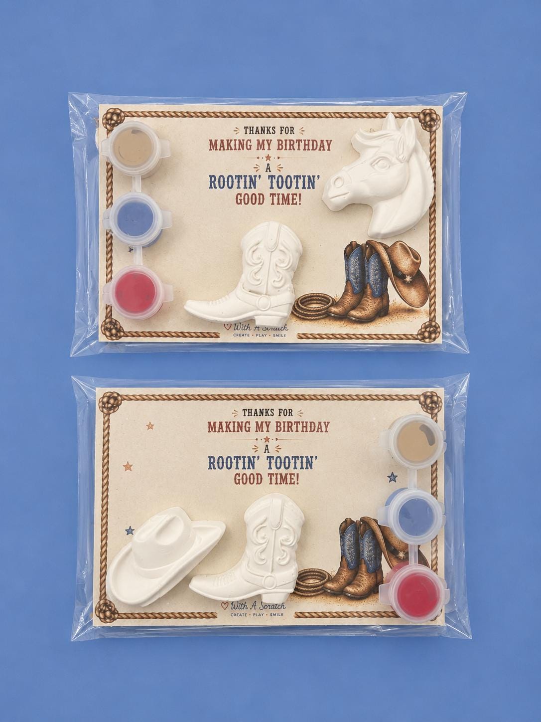Cowboy Party Favor