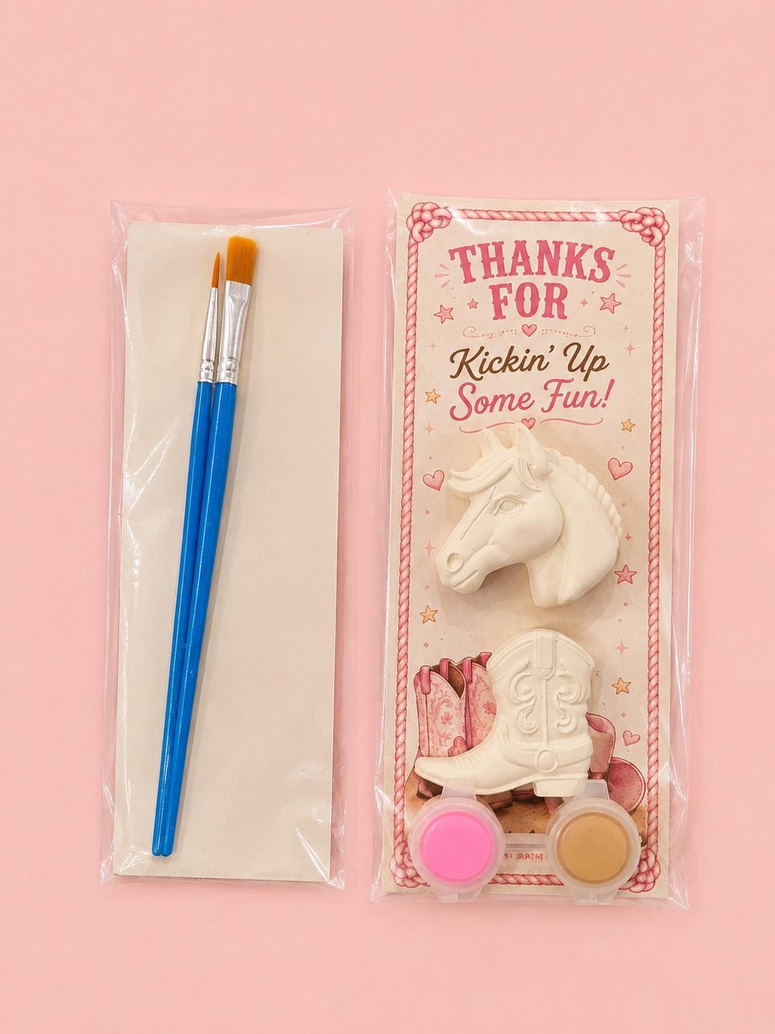 Cowgirl Party Favor
