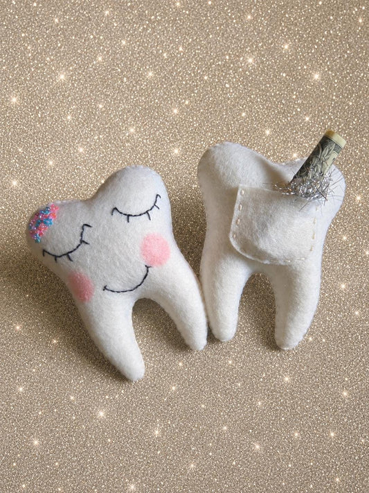 Tooth Fairy Keepsake Pillow with Pocket