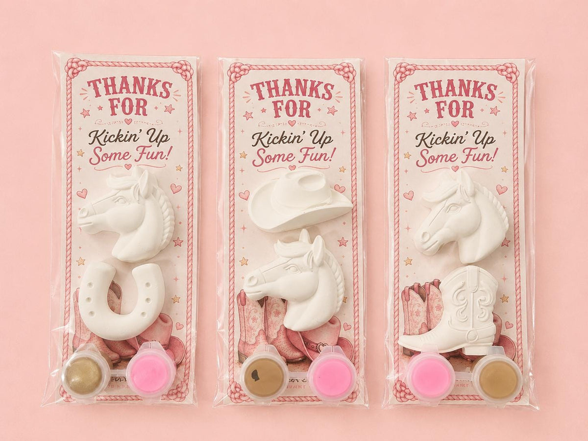 Cowgirl Party Favor